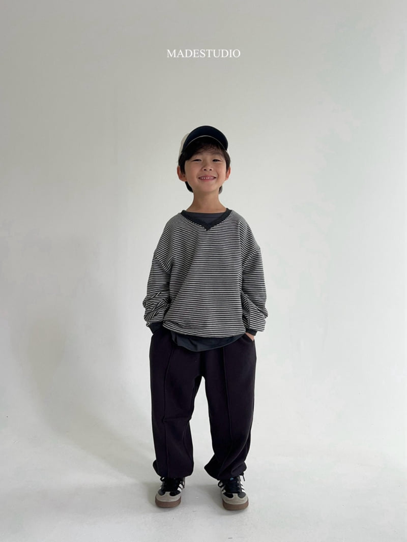 Made Studio - Korean Children Fashion - #childrensboutique - Pintuck Jogger Pants - 3