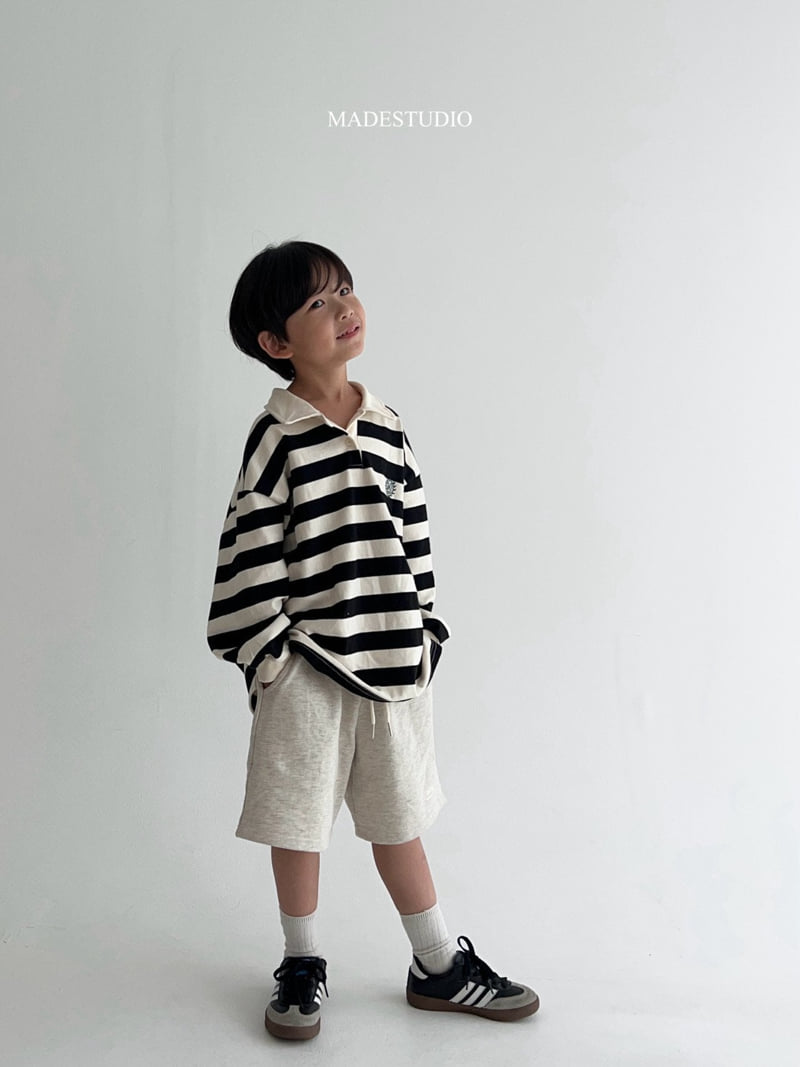 Made Studio - Korean Children Fashion - #childrensboutique - Lauren Collar Tee - 9