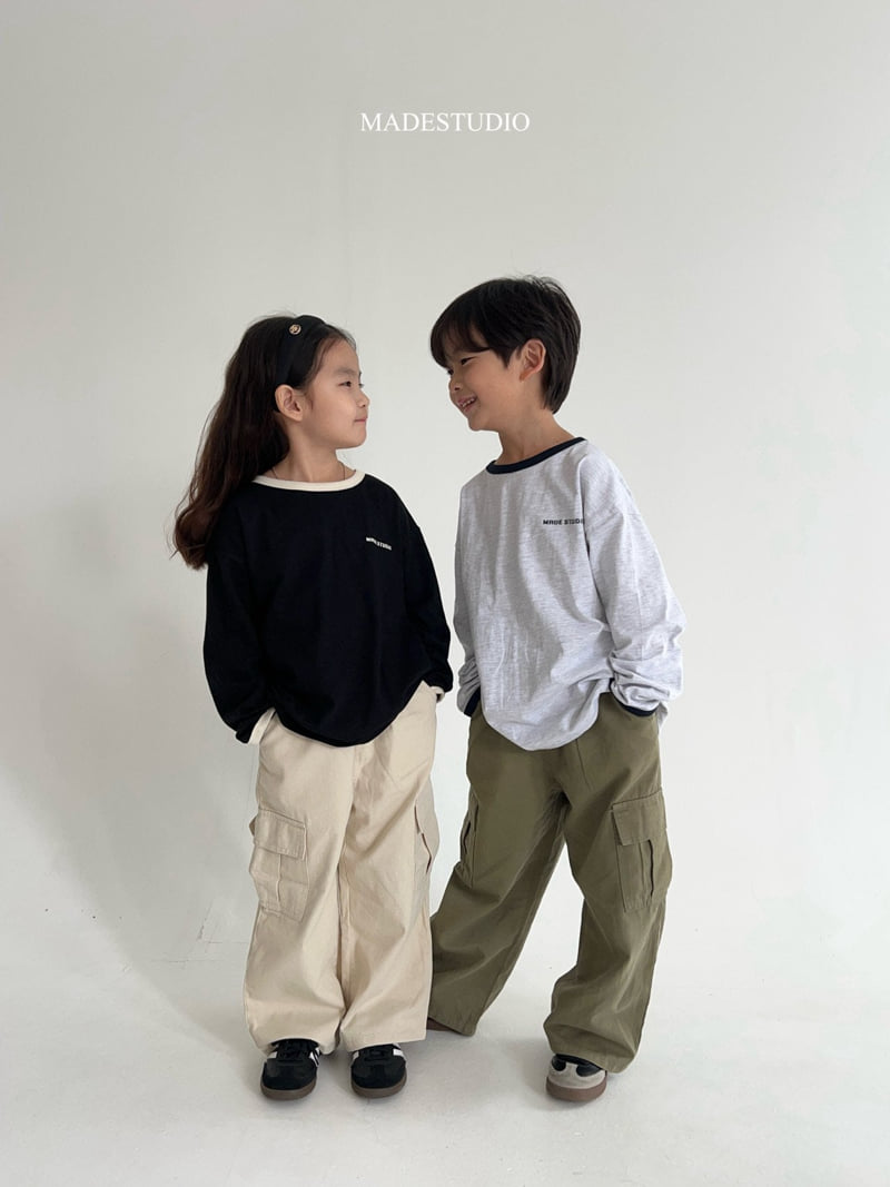 Made Studio - Korean Children Fashion - #childrensboutique - Made Colored Tee - 6