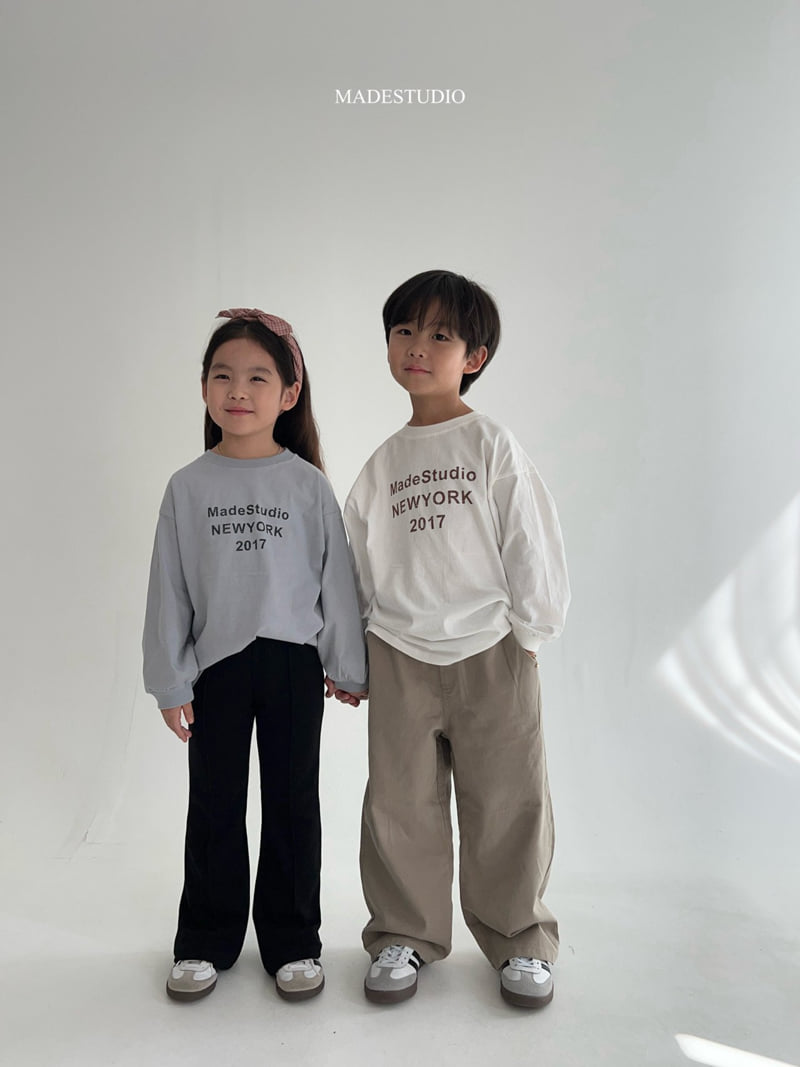 Made Studio - Korean Children Fashion - #childofig - New York Basic Tee - 4