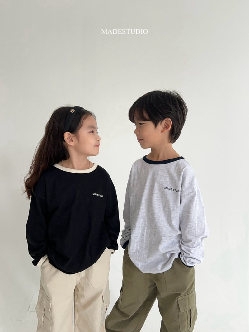 Made Studio - Korean Children Fashion - #designkidswear - Made Colored Tee - 7