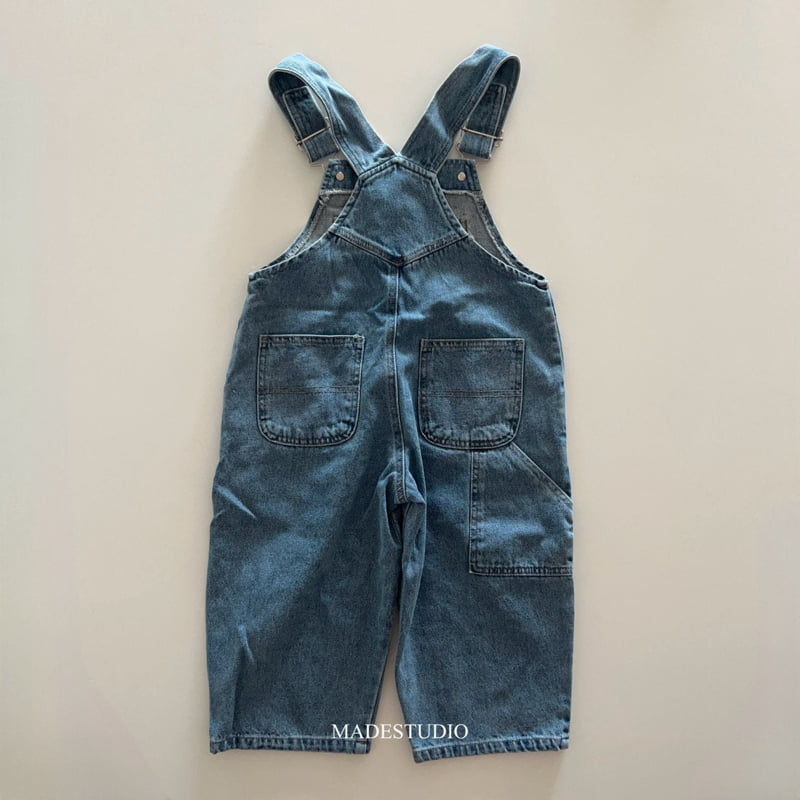 Made Studio - Korean Children Fashion - #designkidswear - Denim Overalls - 12