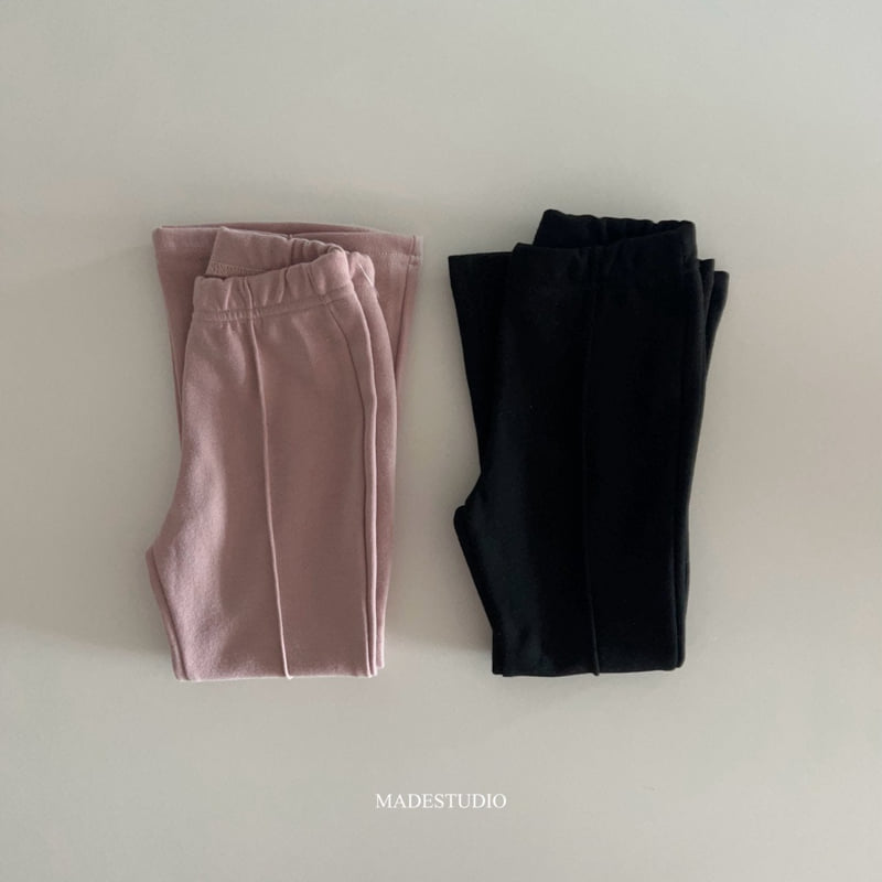 Made Studio - Korean Children Fashion - #discoveringself - Pintuck Bootscut Pants - 12