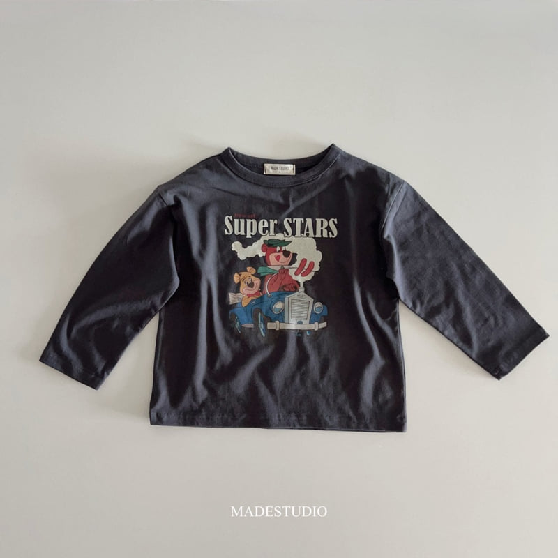 Made Studio - Korean Children Fashion - #discoveringself - Cartoon Tee - 6