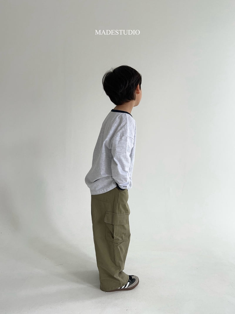 Made Studio - Korean Children Fashion - #fashionkids - Made Colored Tee - 9