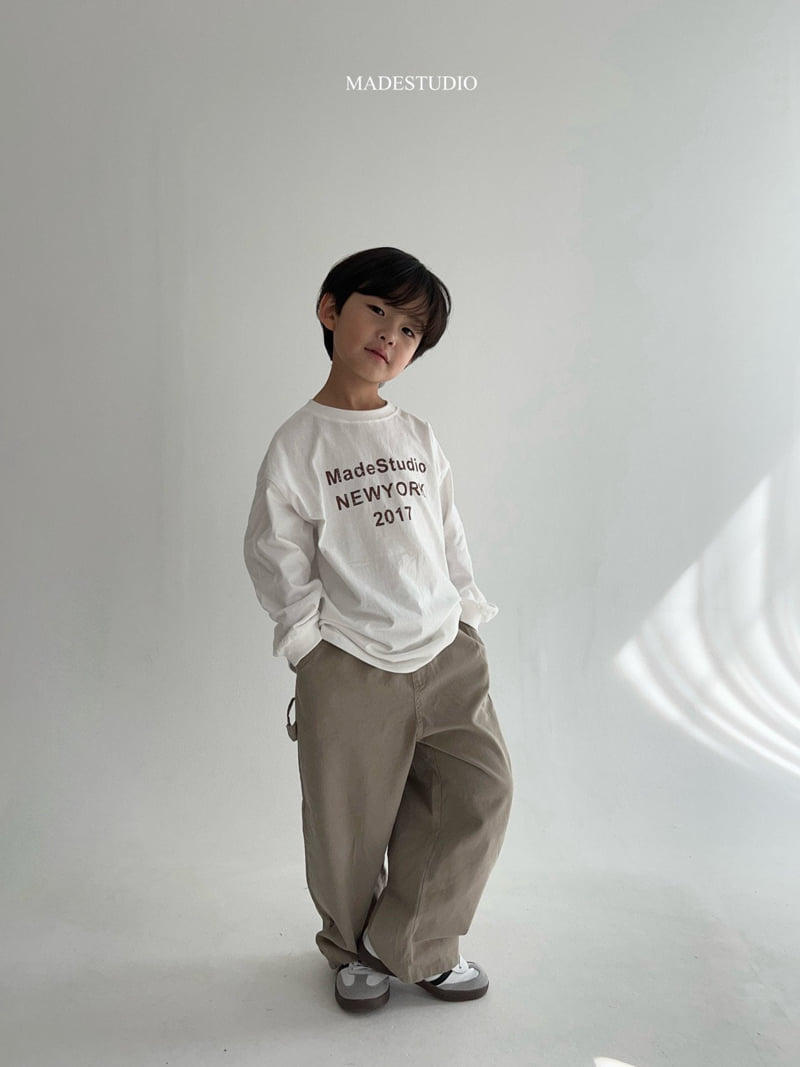 Made Studio - Korean Children Fashion - #fashionkids - New York Basic Tee - 7