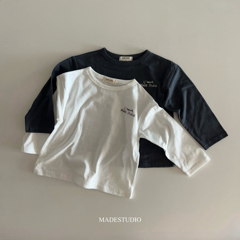 Made Studio - Korean Children Fashion - #fashionkids - Amore Tee