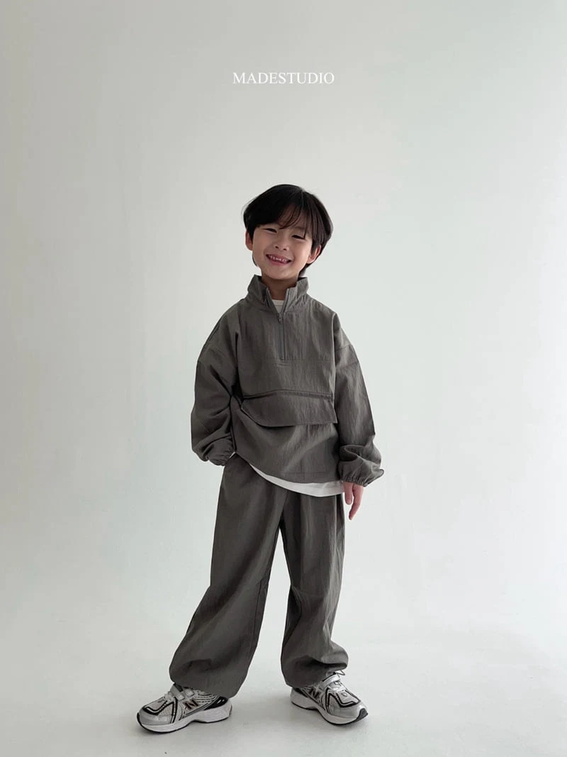 Made Studio - Korean Children Fashion - #kidsshorts - Anorak Pants - 11