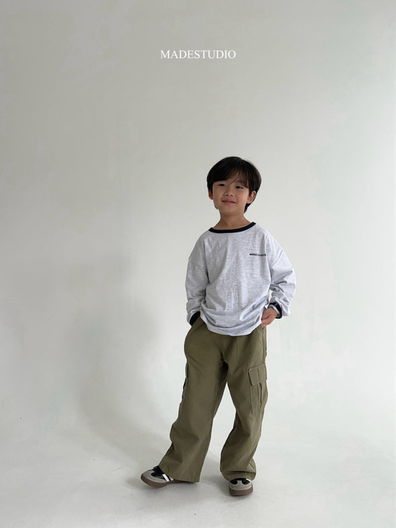 Made Studio - Korean Children Fashion - #kidsshorts - Made Colored Tee - 10