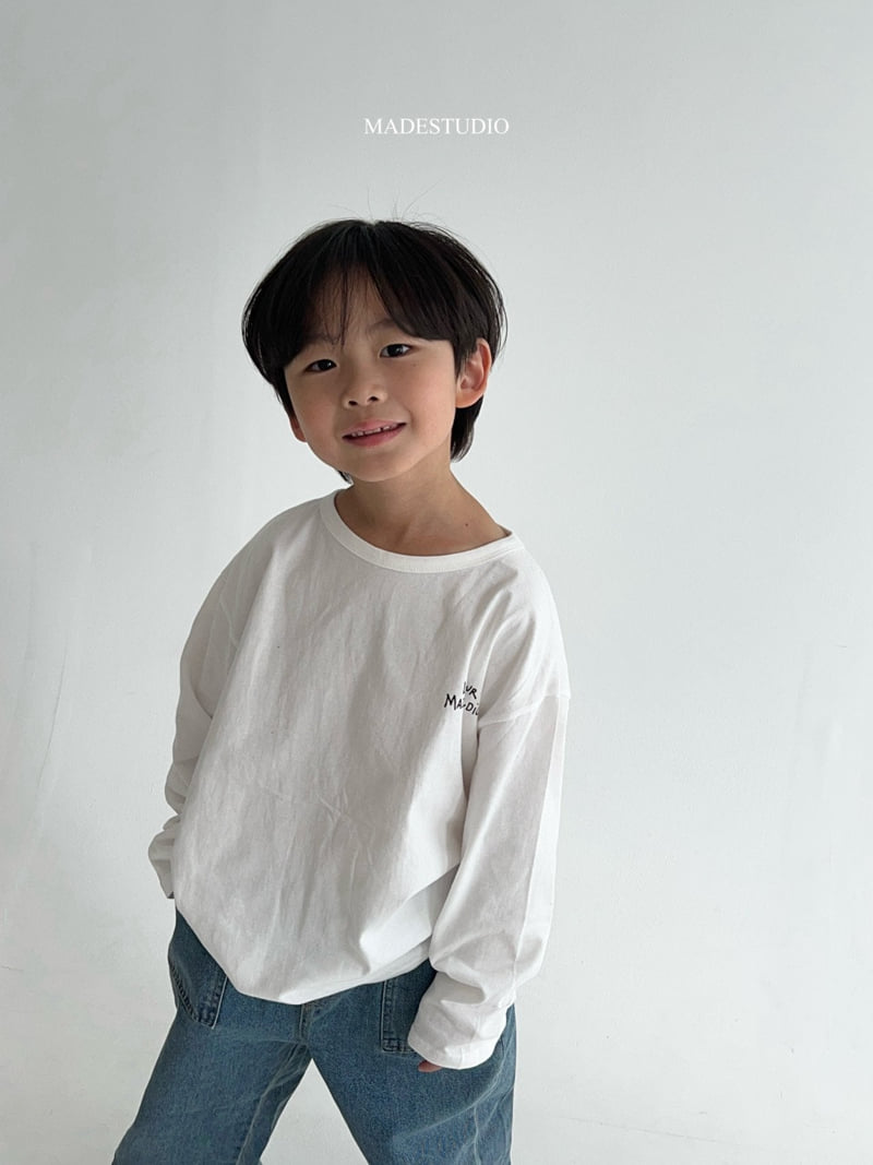 Made Studio - Korean Children Fashion - #kidsshorts - Amore Tee - 2