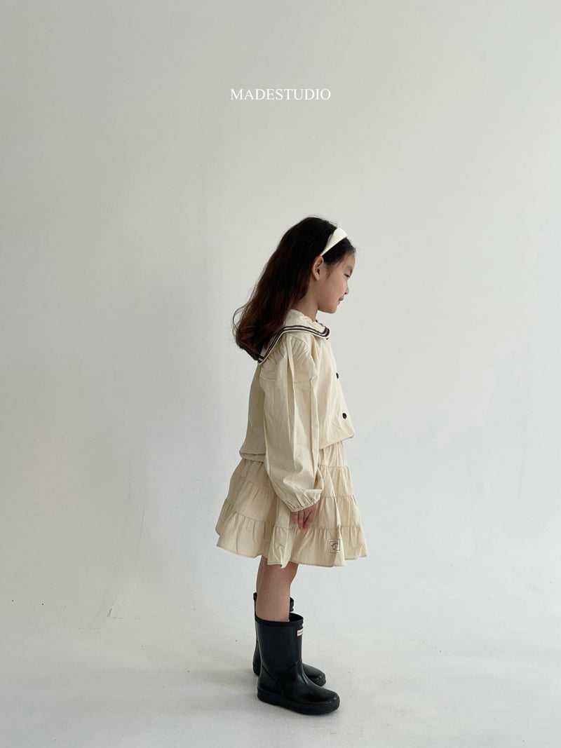 Made Studio - Korean Children Fashion - #kidsshorts - Sailor Blouse - 4