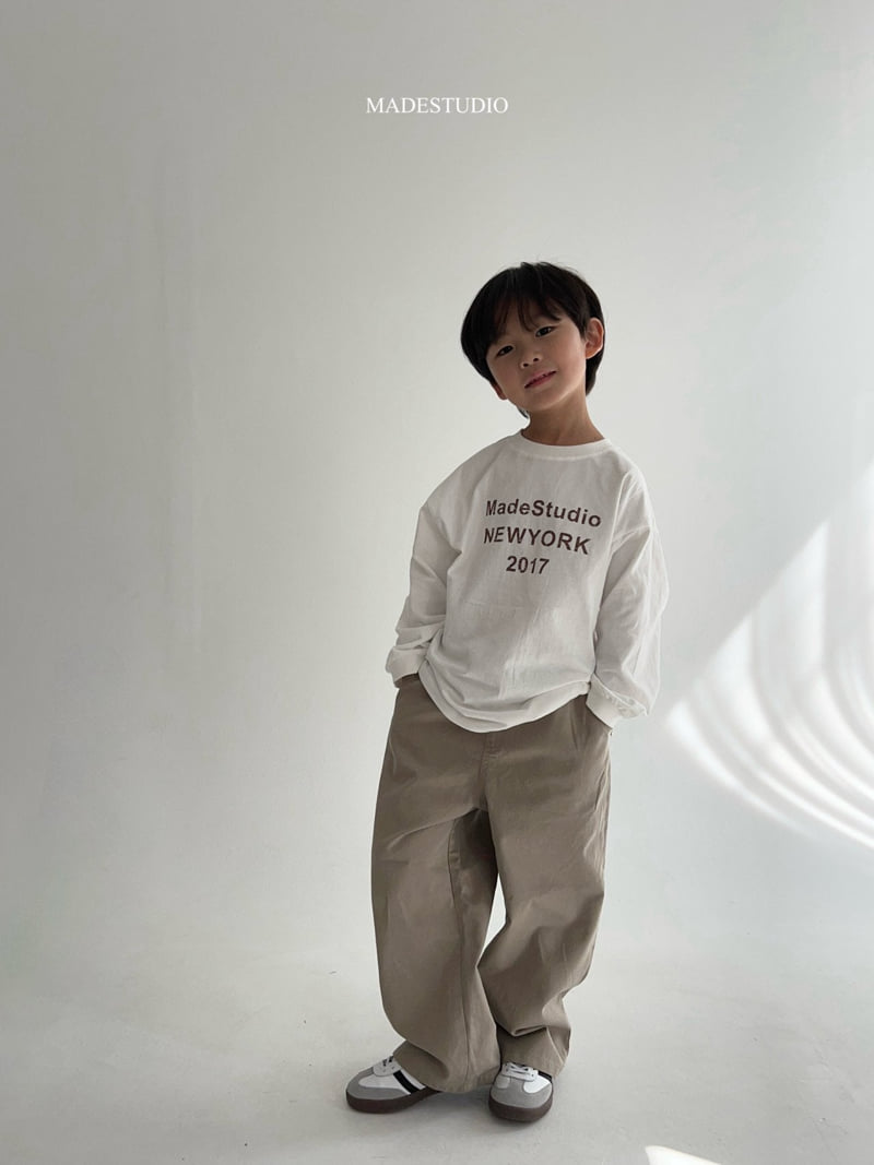 Made Studio - Korean Children Fashion - #kidsstore - New York Basic Tee - 9