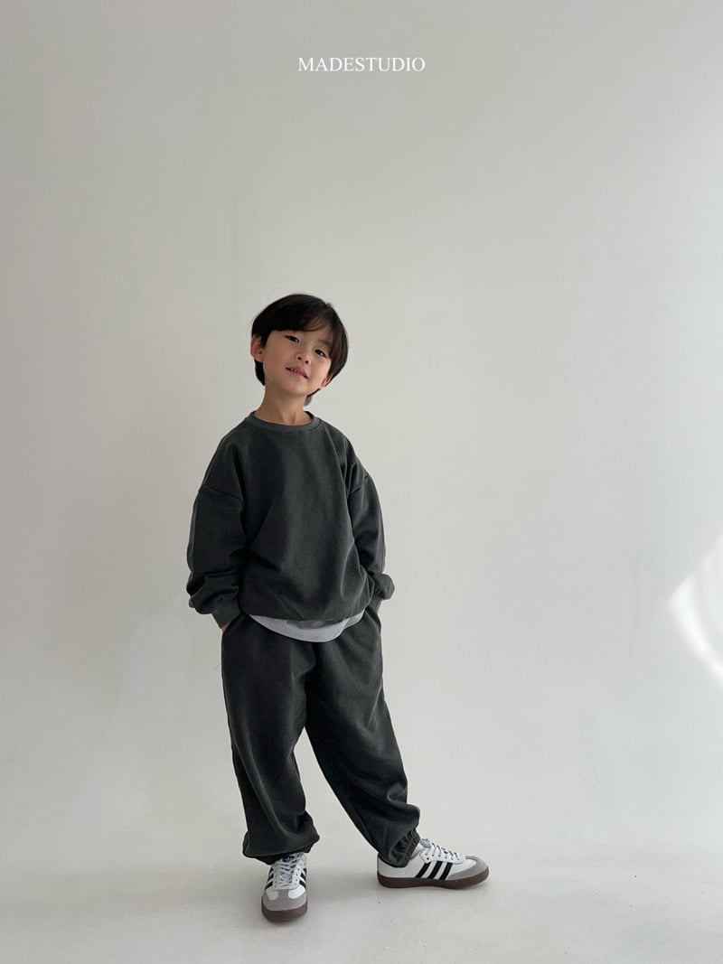 Made Studio - Korean Children Fashion - #kidsstore - Pigment Pants - 7