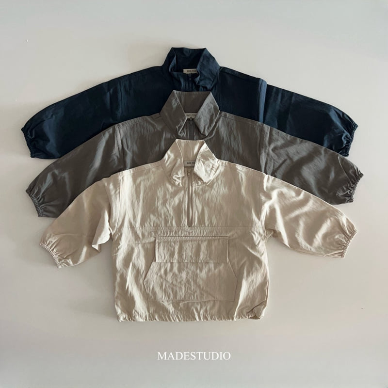 Made Studio - Korean Children Fashion - #kidsstore - Anorak Shirt