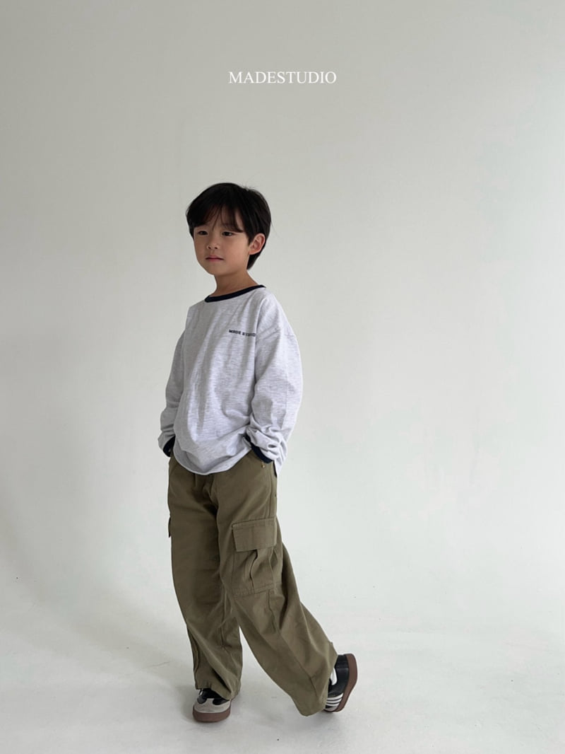 Made Studio - Korean Children Fashion - #kidzfashiontrend - Made Colored Tee - 12