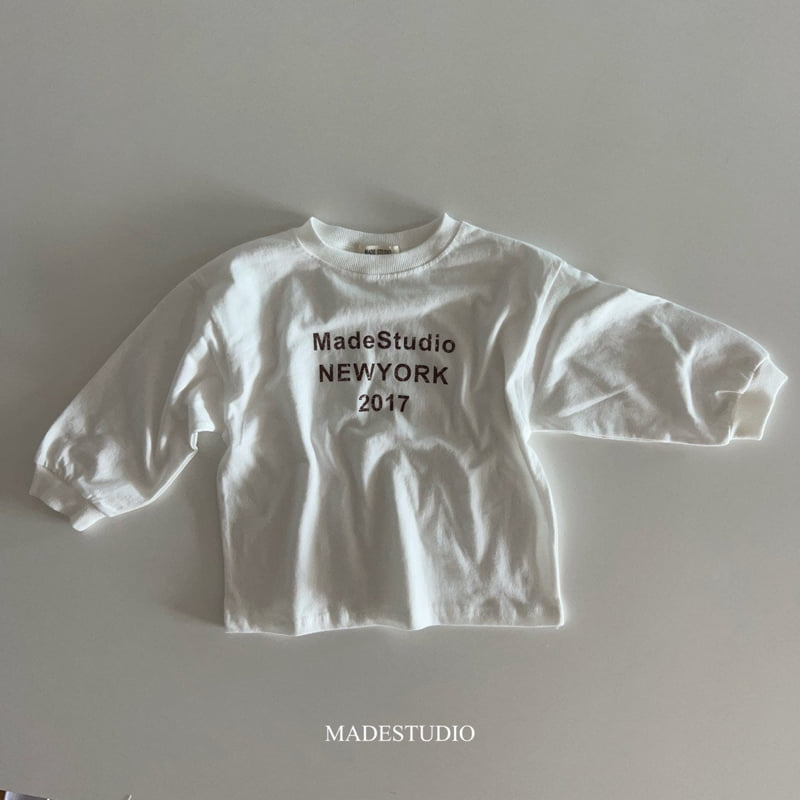 Made Studio - Korean Children Fashion - #kidzfashiontrend - New York Basic Tee - 10