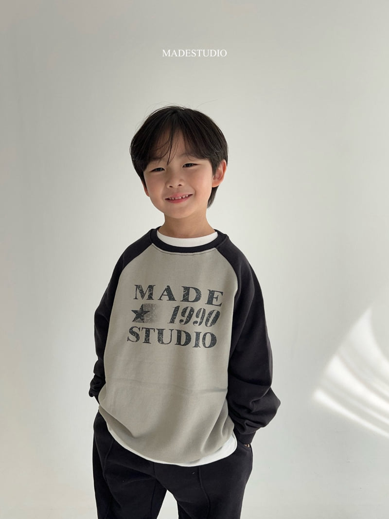 Made Studio - Korean Children Fashion - #kidzfashiontrend - Raglan Sweatshirts - 5