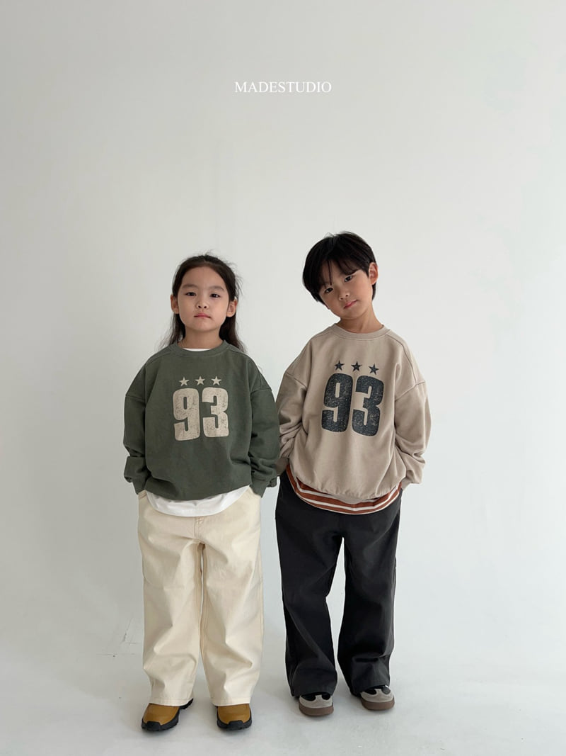 Made Studio - Korean Children Fashion - #littlefashionista - 93 Pigment Sweatshirts - 2