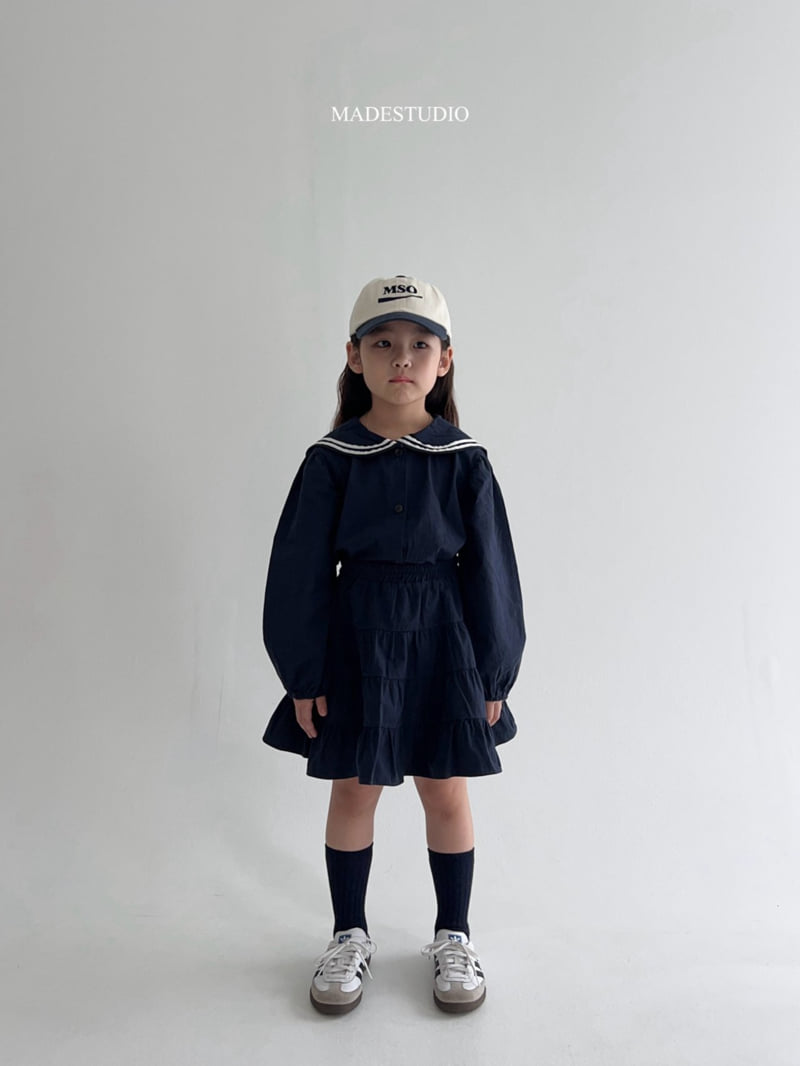 Made Studio - Korean Children Fashion - #magicofchildhood - Sailor Blouse - 8