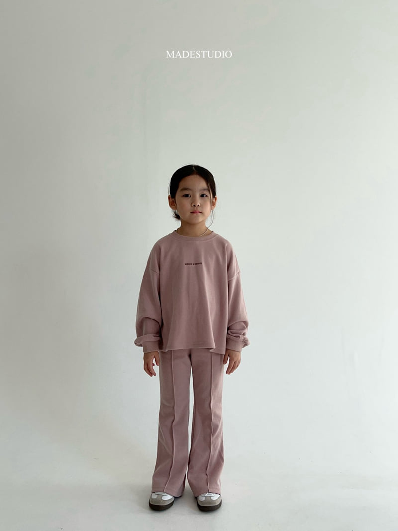 Made Studio - Korean Children Fashion - #magicofchildhood - Pintuck Bootscut Pants - 4