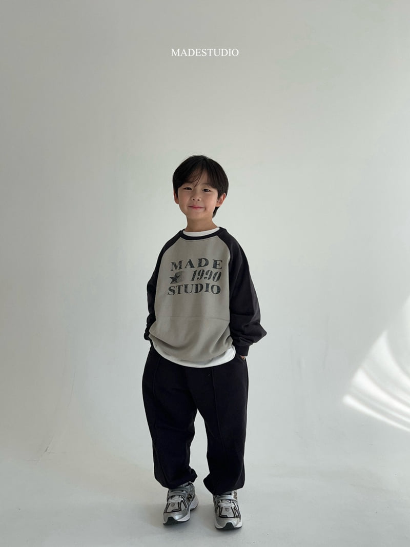 Made Studio - Korean Children Fashion - #minifashionista - Raglan Sweatshirts - 9