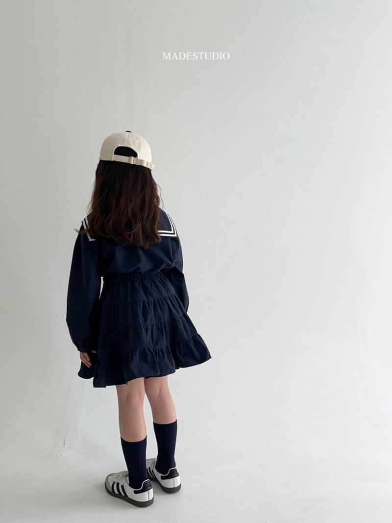 Made Studio - Korean Children Fashion - #prettylittlegirls - Sailor Blouse - 10