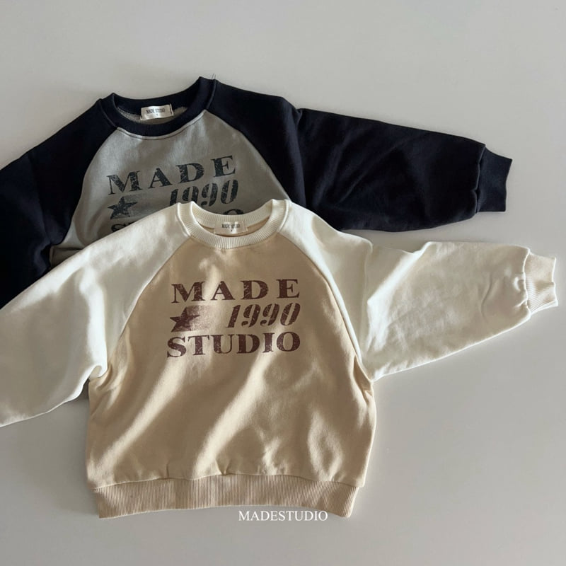 Made Studio - Korean Children Fashion - #prettylittlegirls - Raglan Sweatshirts - 10