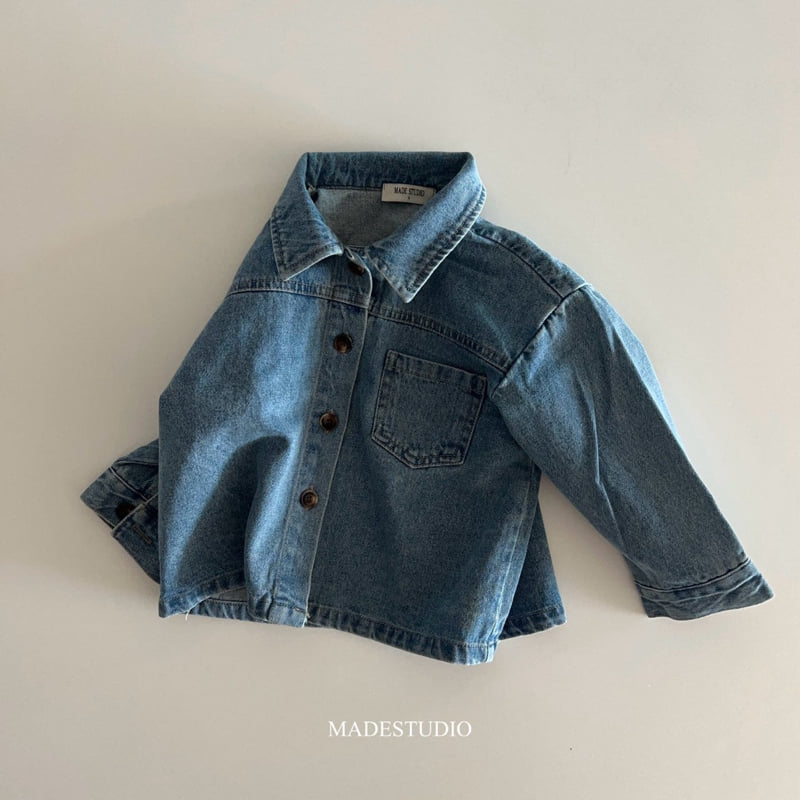 Made Studio - Korean Children Fashion - #stylishchildhood - Denim Jacket - 11