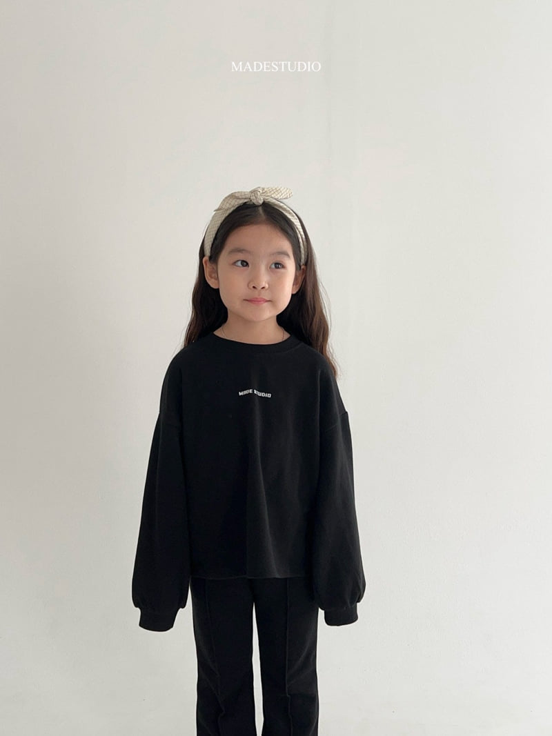 Made Studio - Korean Children Fashion - #toddlerclothing - Crop Tee - 5