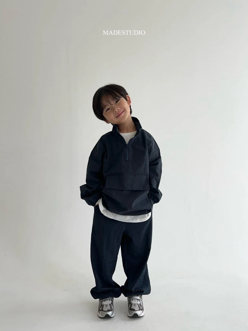 Made Studio - Korean Children Fashion - #todddlerfashion - Anorak Pants - 4