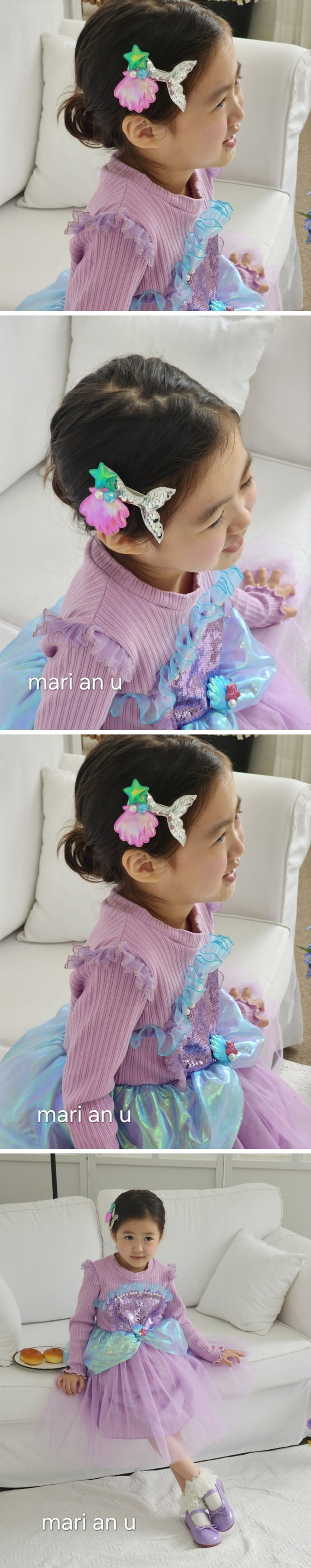 Mari An U - Korean Children Fashion - #littlefashionista - Mermaid Hairpin