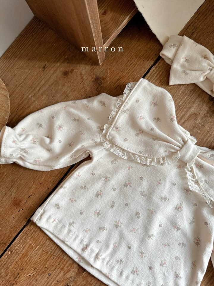 Marron - Korean Baby Fashion - #babyboutiqueclothing - Ribbon Set - 4