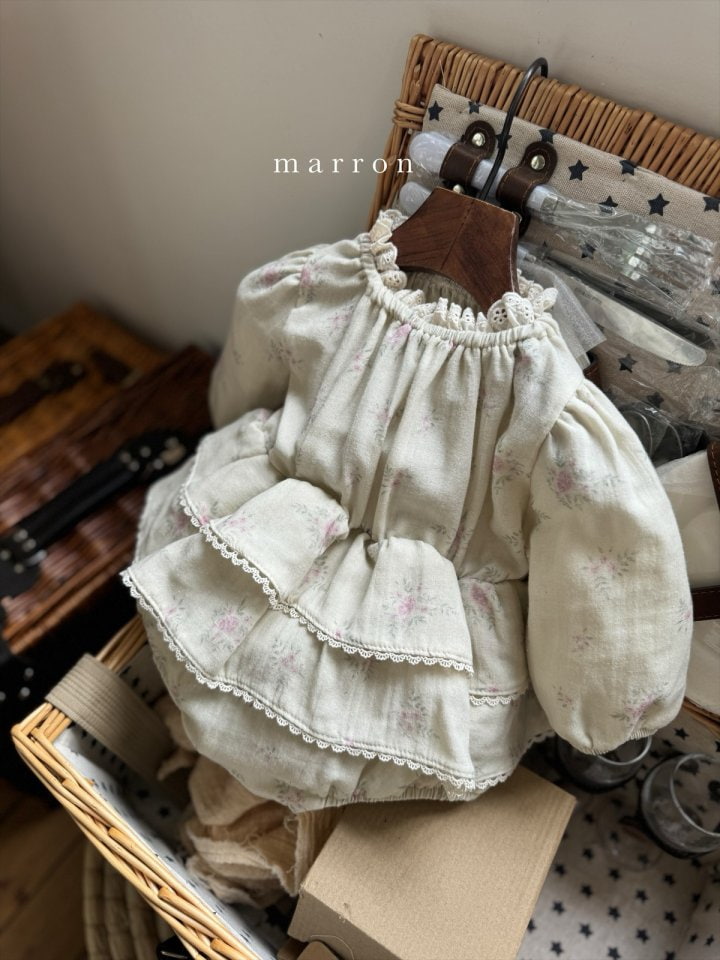 Marron - Korean Baby Fashion - #babyfever - Angel Bodysuit - 11