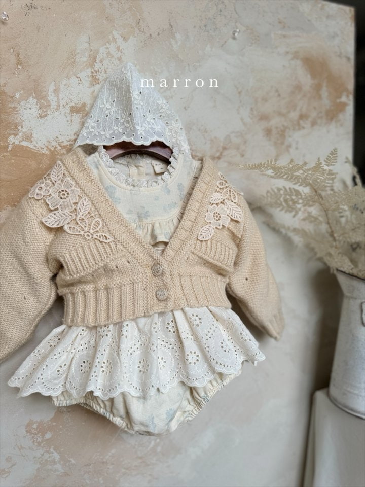 Marron - Korean Baby Fashion - #babyootd - Anna Bodysuit - 6