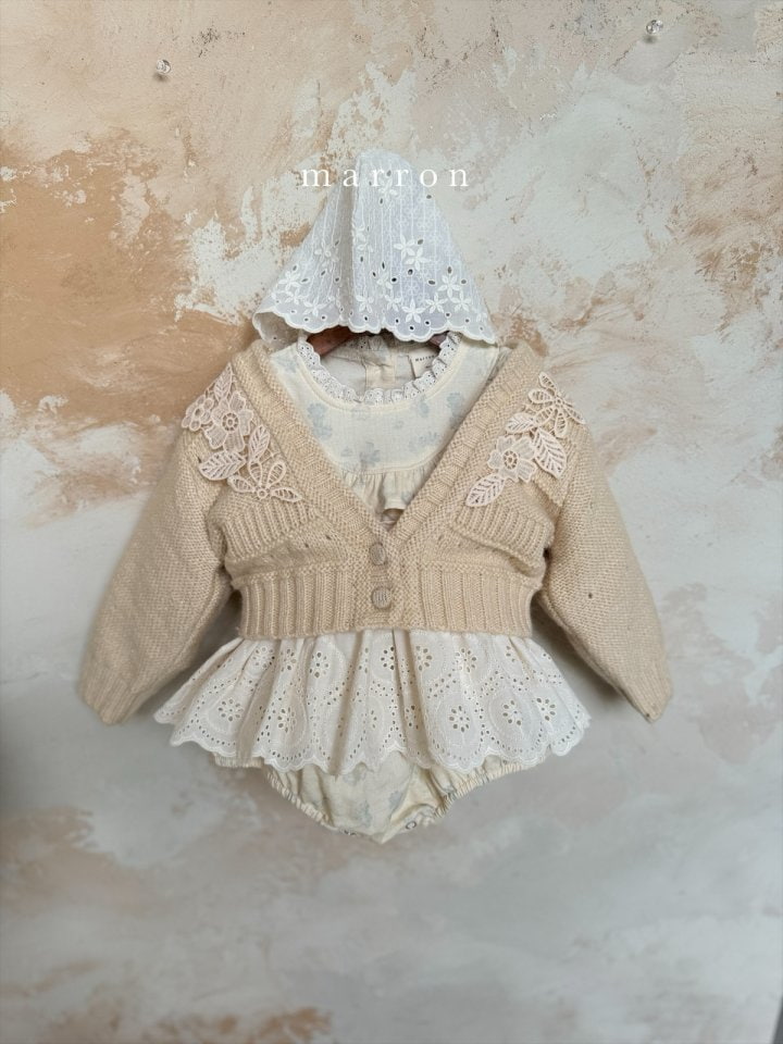 Marron - Korean Baby Fashion - #babyoutfit - Anna Bodysuit - 8