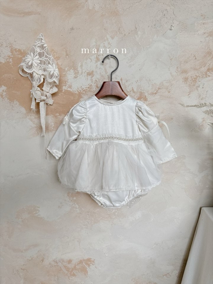 Marron - Korean Baby Fashion - #babywear - Princess Bodysuit - 5