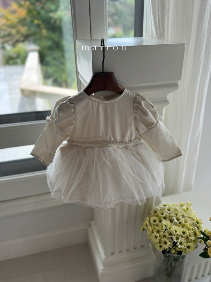 Marron - Korean Baby Fashion - #smilingbaby - Princess Bodysuit - 8