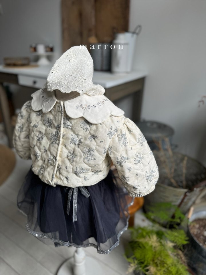 Marron - Korean Children Fashion - #Kfashion4kids - Cloud Quilting Jacket - 2