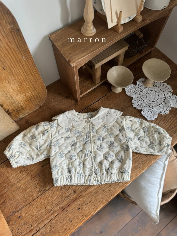 Marron - Korean Children Fashion - #childofig - Cloud Quilting Jacket - 7