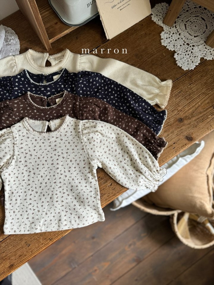 Marron - Korean Children Fashion - #childofig - Jelly Tee - 2