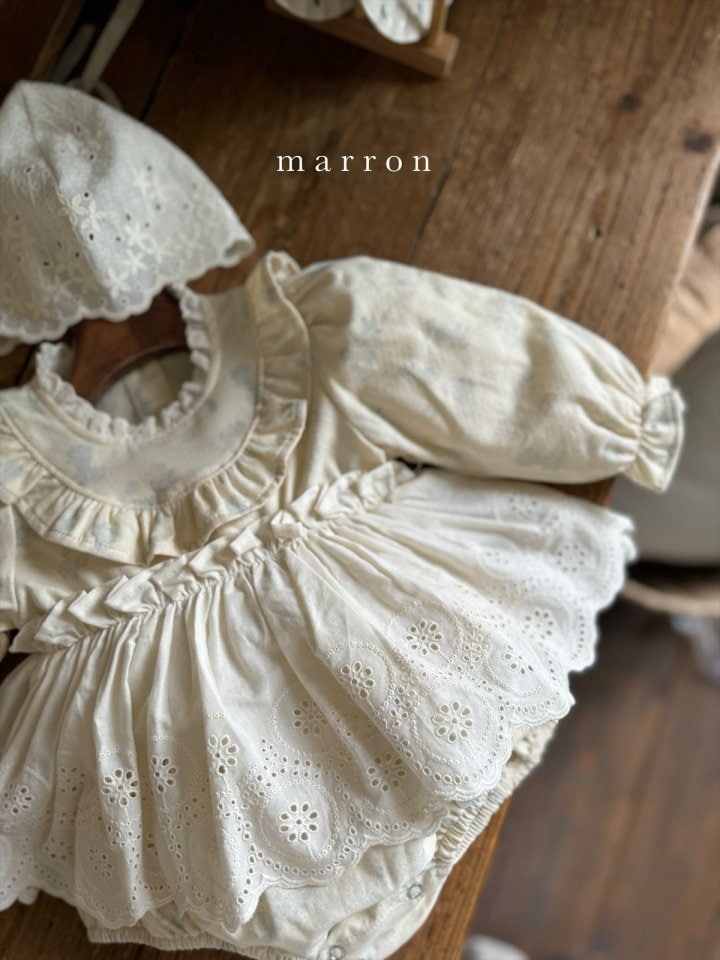 Marron - Korean Children Fashion - #childofig - Anna Dress - 11