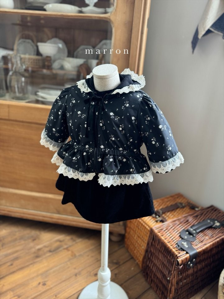 Marron - Korean Children Fashion - #childofig - Margaret Dress - 9