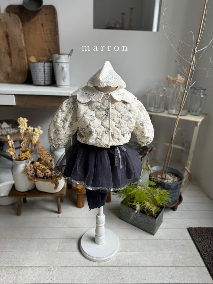 Marron - Korean Children Fashion - #littlefashionista - Cloud Quilting Jacket - 3