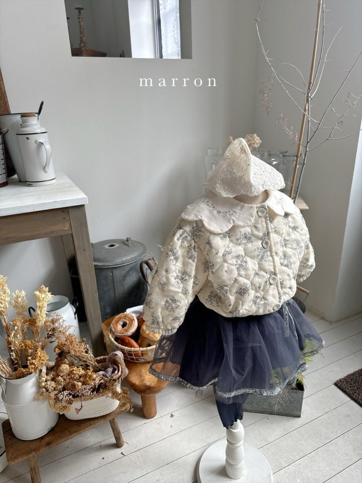 Marron - Korean Children Fashion - #littlefashionista - Cloud Quilting Jacket - 4