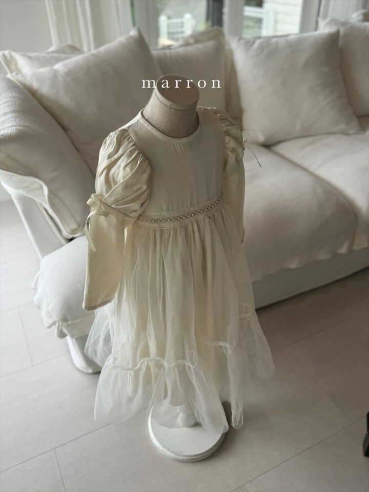 Marron - Korean Children Fashion - #todddlerfashion - Princess Dress - 7