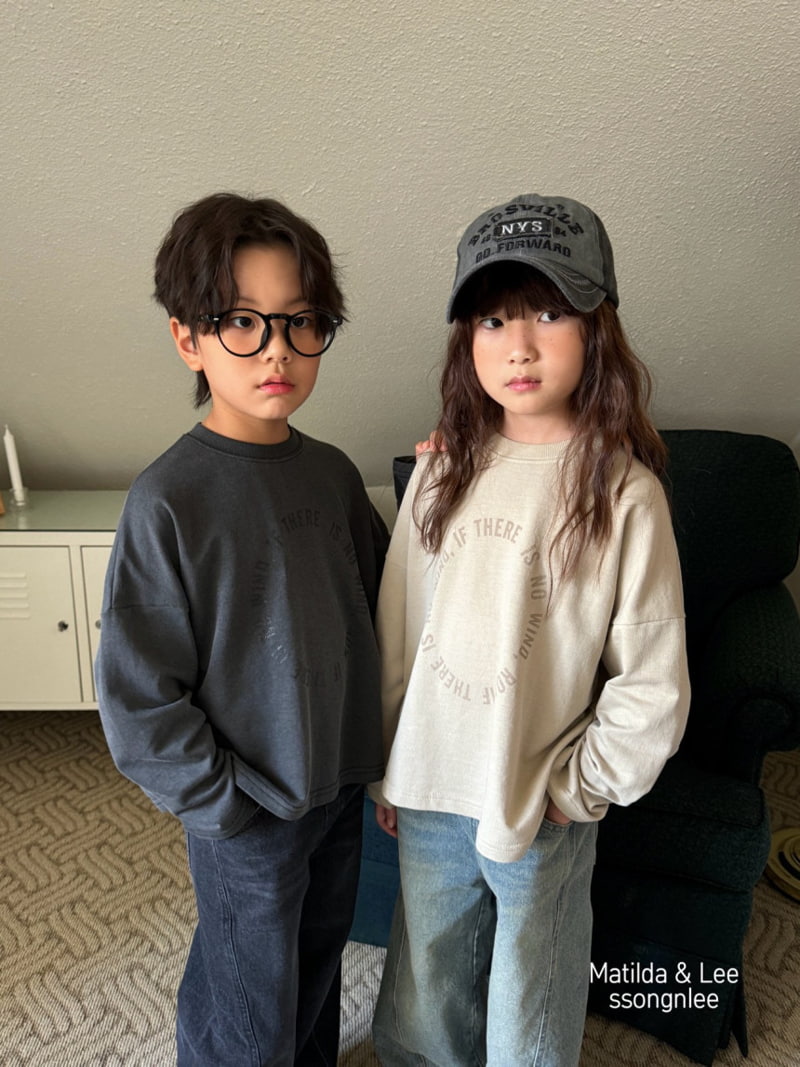 Matilda & Lee - Korean Children Fashion - #Kfashion4kids - Pigment Circle Tee - 12