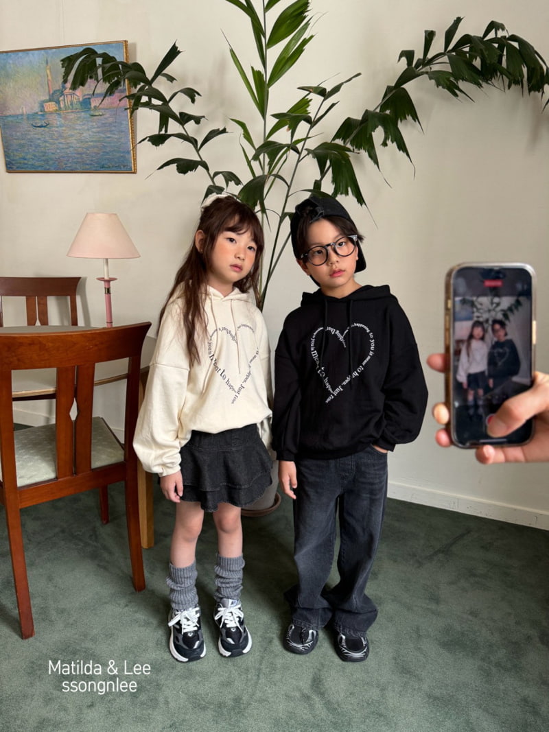 Matilda & Lee - Korean Children Fashion - #Kfashion4kids - Y2K Diagonal Denim Pants - 9