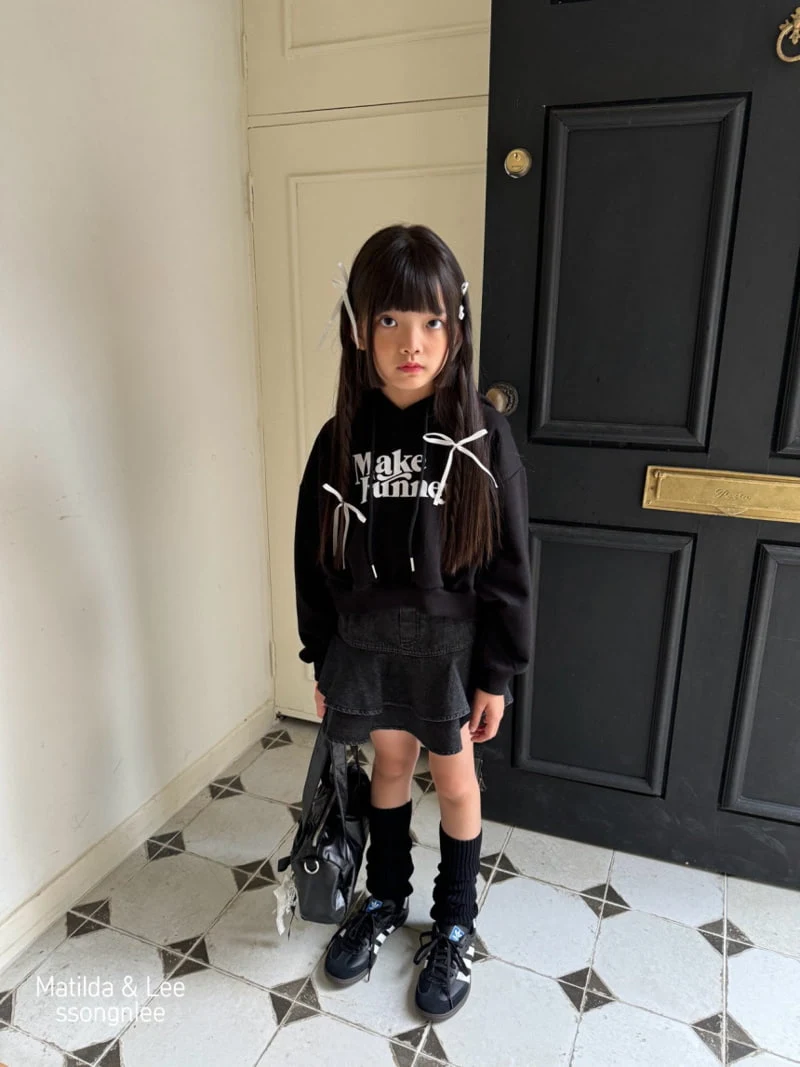 Matilda & Lee - Korean Children Fashion - #Kfashion4kids - Make Crop Hoodie - 5