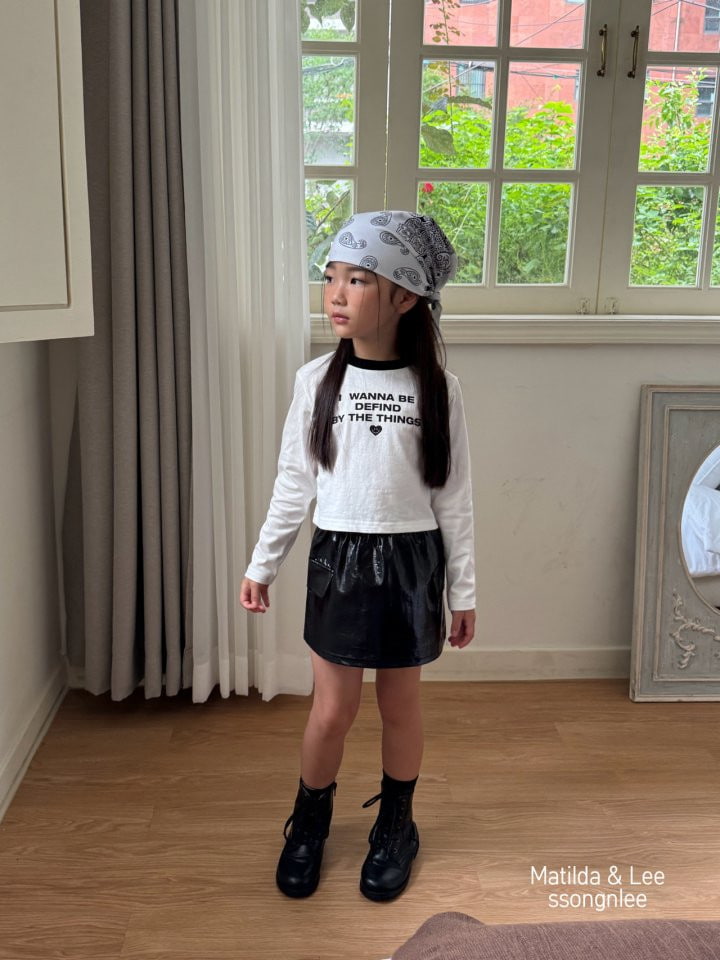 Matilda & Lee - Korean Children Fashion - #Kfashion4kids - Thanks Crop Tee - 7