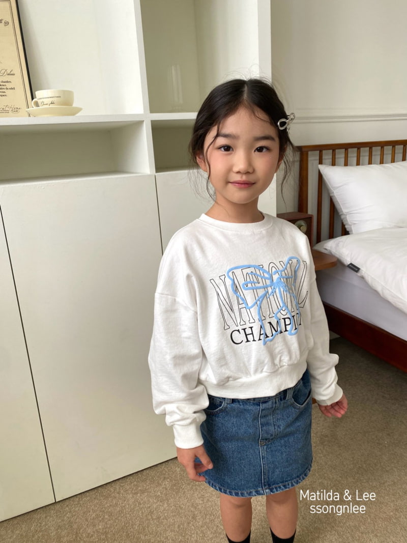 Matilda & Lee - Korean Children Fashion - #childofig - Ribbon Sweatshirts - 7